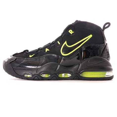 nike uptempo 95 black volt